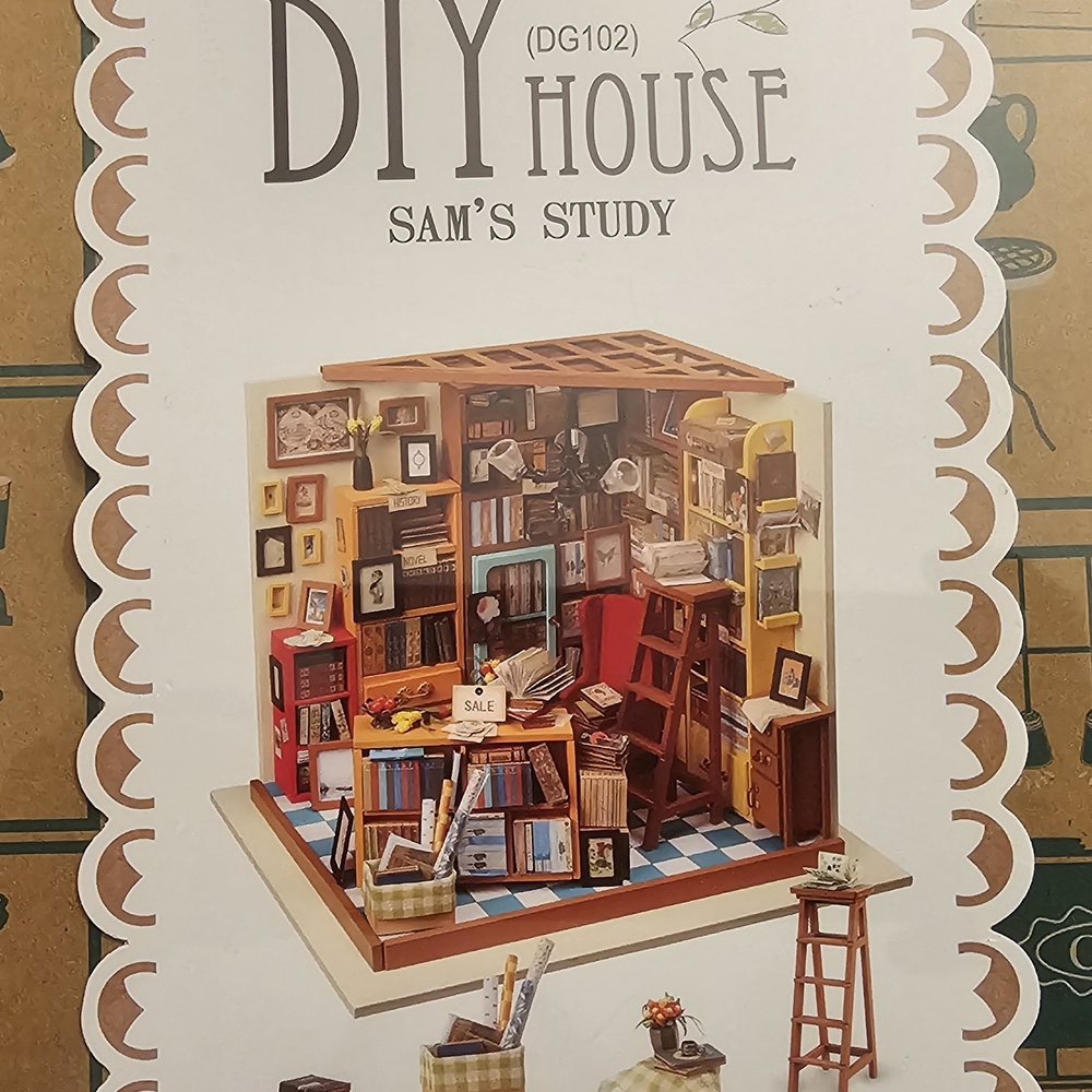 DIY House Kit - Sam's Study